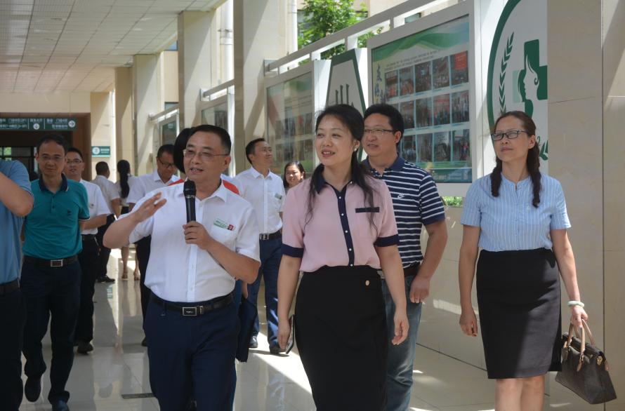 省卫计委副主任徐旭调研我院医养结合工作 