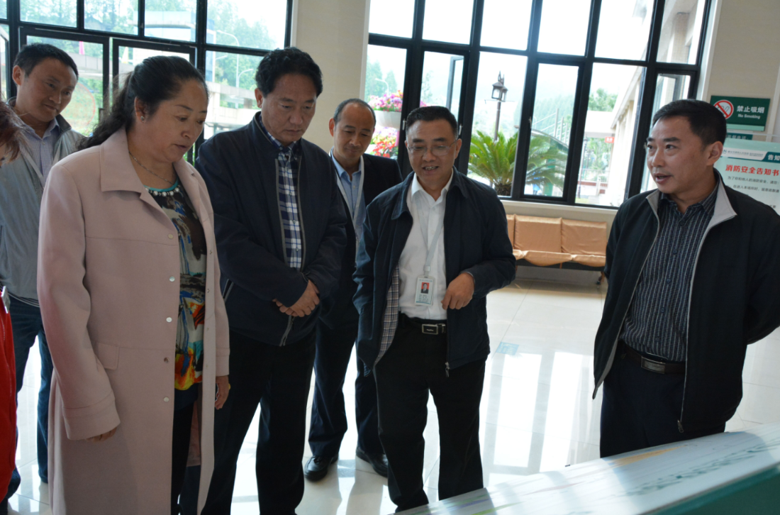 甘孜州民政局局长多吉一行莅临我院商洽深度贫困县贫困严重精神障碍患者专项救助工作