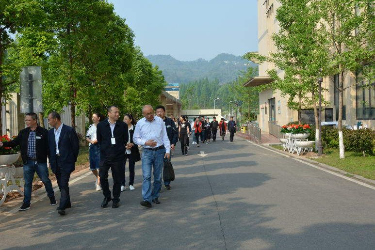 眉山市精神卫生中心前来我院考察学习