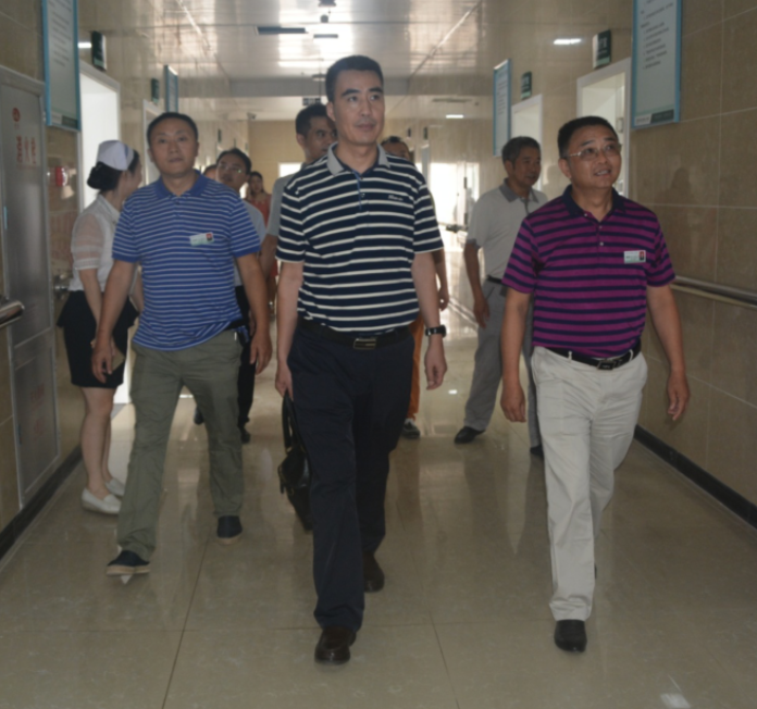 省民政厅领导来我院检查指导工作