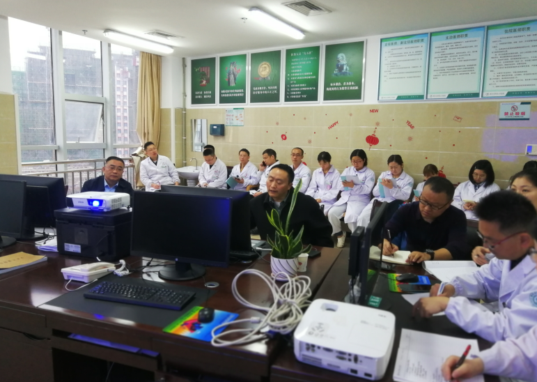 我院党政班子成员我院党政班子成员   认真落实主体责任  切实履行“一岗双责”