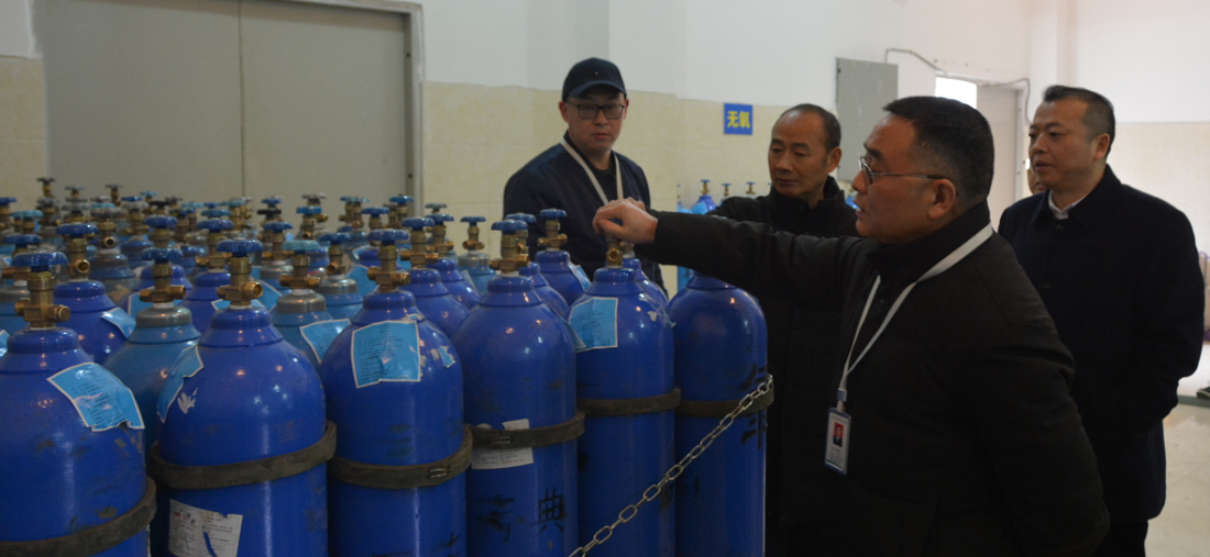 春节前夕我院开展安全生产大检查