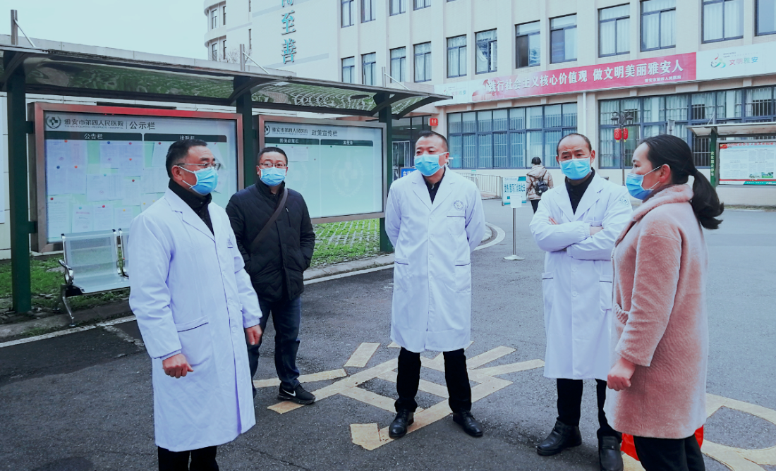 你一线值守，我后勤保障         同心协力，打赢疫情防控阻击战