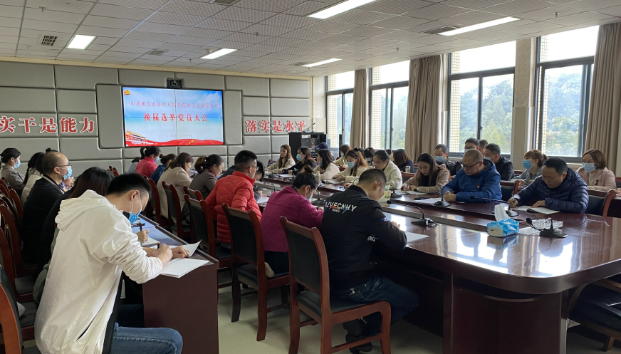 雅安市第四人民医院圆满完成各党支部调整与换届选举工作