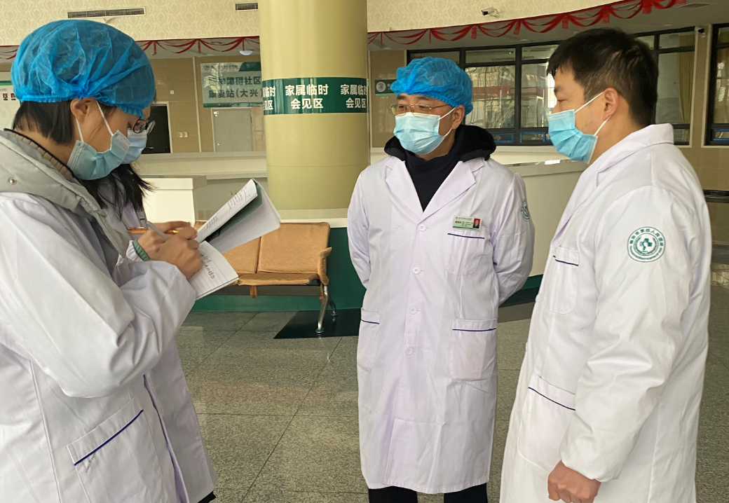 党委书记、院长蒲道深带队开展全院新冠肺炎疫情常态化防控工作督查