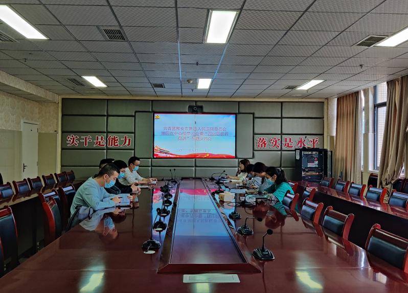 雅安市第四人民医院团委召开第四次中心组学习会暨“四比四抓四促进”专题反思会