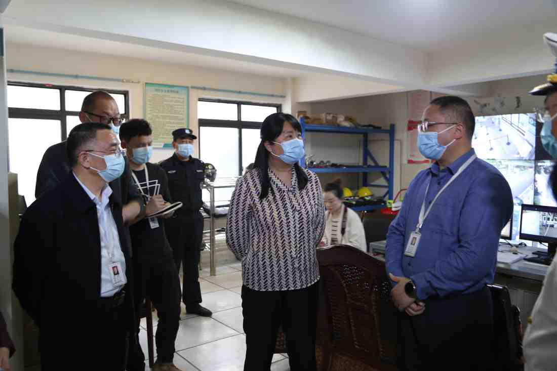 市委副书记、市长彭映梅督导检查我院安全生产工作