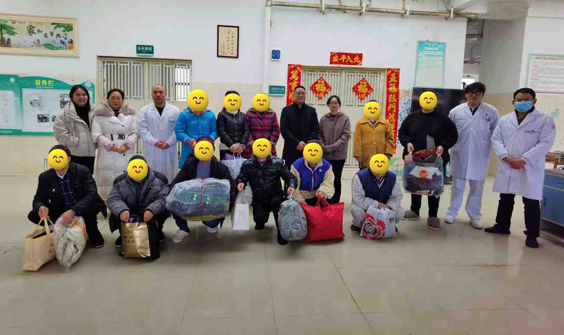 寒冬送温暖，情暖患者心