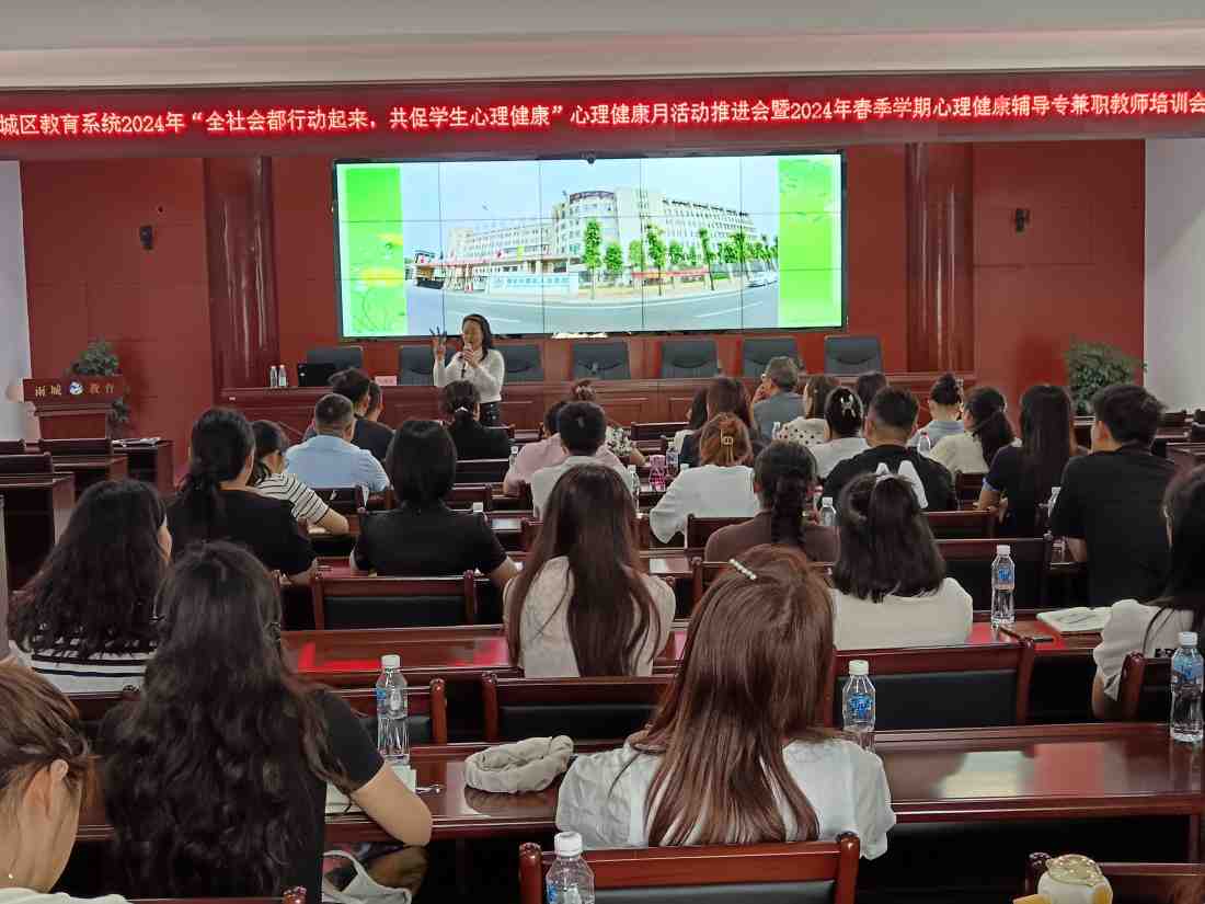 心理健康辅导培训会走进雨城区