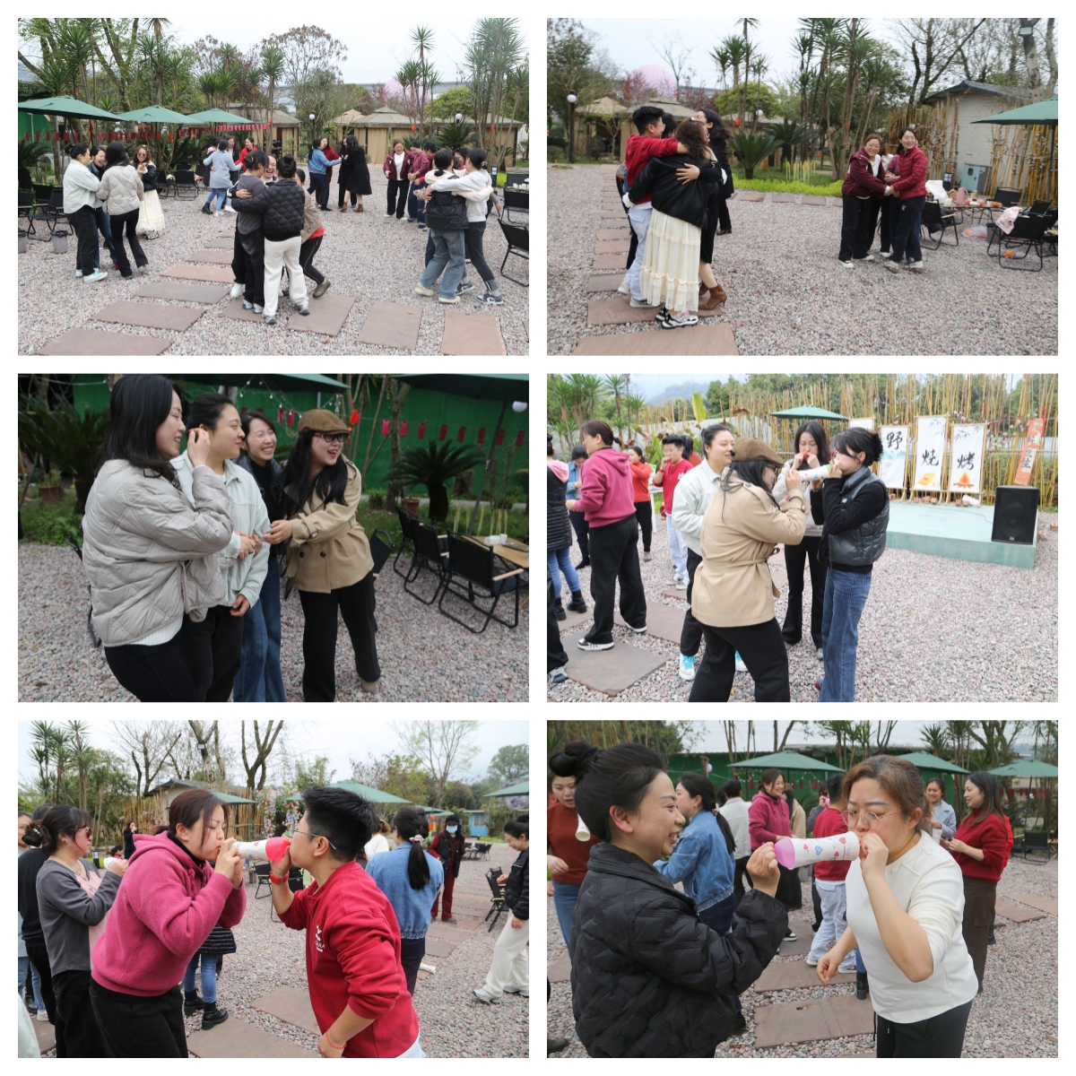 雅安市第四人民医院开展“实干开新局 巾帼展风采”户外拓展活动